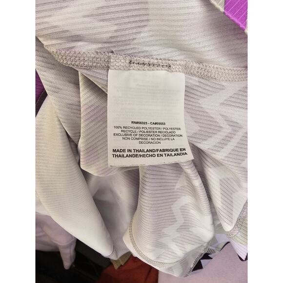 Nike Dri-fit Slim Fit Active Wear Womens SZ S Racerback Zig Zag Pattern - Picture 5 of 8